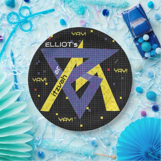 BM Bar of Bat Mitzvah Papier Bord SPEL ON (Feest)