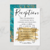 BM Bat Bar Mitzvah Carte de réception sortie du mo (Devant / Derrière)