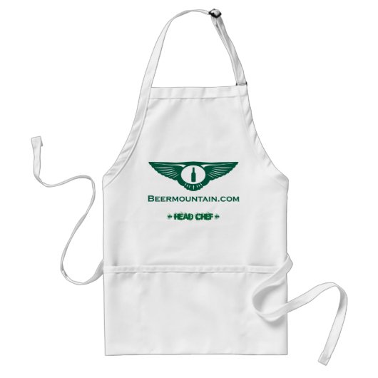 BM "Head Chef"-apron Standaard Schort (Voorkant)
