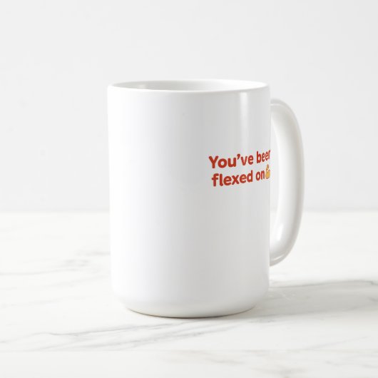 BMax Inspanning. Zero Progress – Grappige Bullio G Koffiemok (Voorkant rechts)