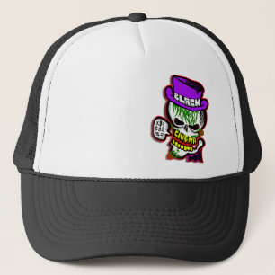 BMC-kleur Skull logo Trucker Pet