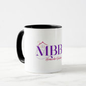 BMD - Mug de logo de marque professionnelle (Devant gauche)