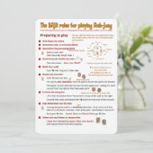 BMJA ordonne la carte - préparant pour jouer (Debout devant)