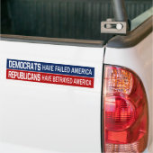 BMP-Democraten VERVALLEN Republikeinen BERAYERS Bumpersticker (Op Truck)