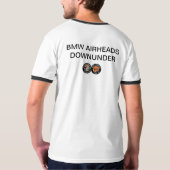 BMW Airhead Downunder (Aussie Airhead) T-Shirt (Achterkant volledig)