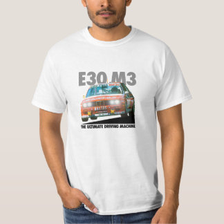 BMW E30 M3 DTM Racer (Bastos) Black Type T-shirt