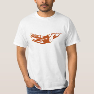 bmw e30 op vlam t shirt