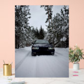 BMW E36 ACRYL BORD (Huwelijk)