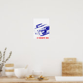 BMW E 36 THIRTY SIX E36 ers Bimmer Poster (Keuken)