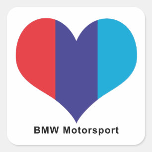 BMW Heart Motorsport Auto Sticker