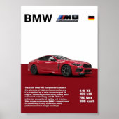 BMW High-Performance Luxury Poster (Voorkant)