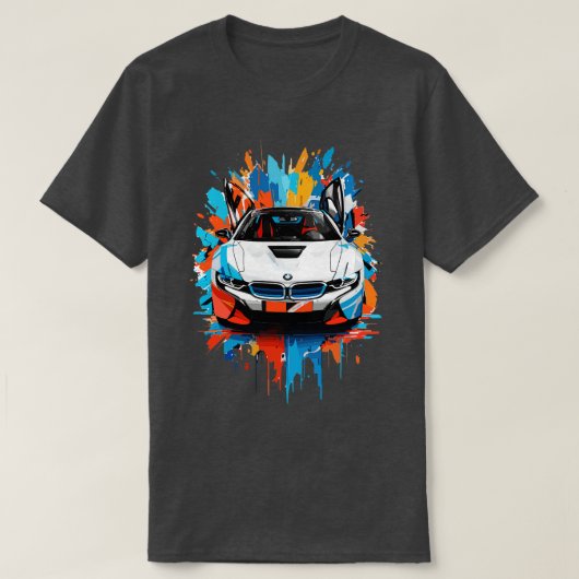 BMW i8 1 T-shirt (Design voorkant)