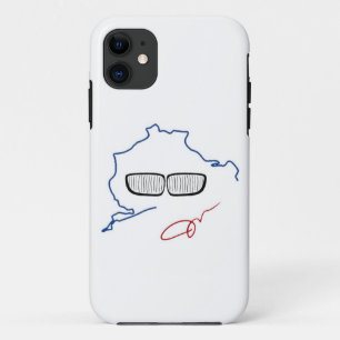 BMW Kidney Grill / Nurburgring Edition (White) iPhone 11 Hoesje
