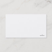 BMW-koplampen voor zakelijk gebruik Visitekaartje (Achterkant)