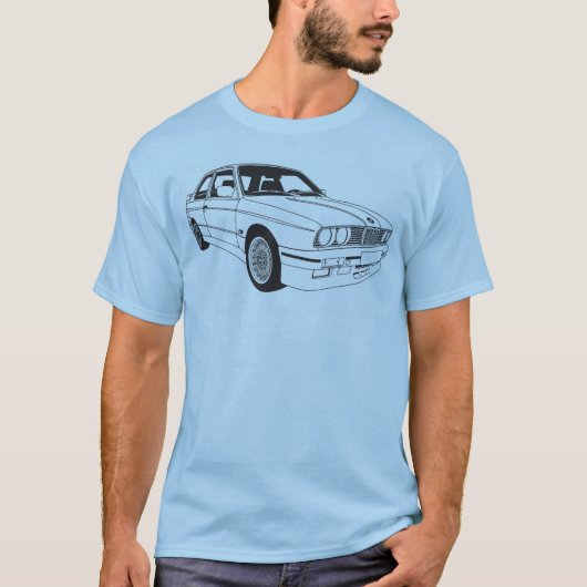 BMW M3 E30 T-Shirt (Voorkant)