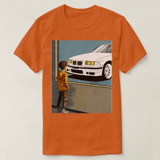 BMW M3 e36 Kinder dromen T-shirt (Design voorkant)