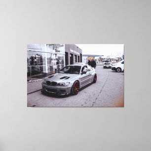 BMW M3 E46 CANVAS AFDRUK