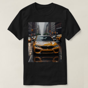 BMW M3 in de regen – New York City Performance T-S T-shirt