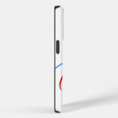 BMW M3/M4 Stripes iPhone 14 Coque (Verso / Droite)