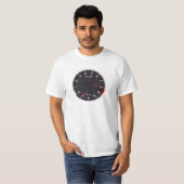 BMW M3 M5 Tachometer T-Shirt (Voorkant volledig)