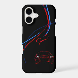 BMW M4 barre la caisse plus de l'iPhone 7