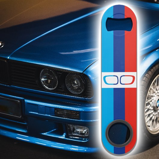 BMW M bandes de couleur et de reins fan art