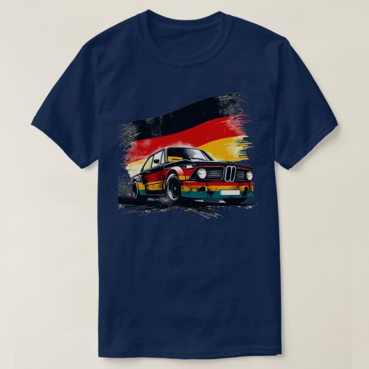 BMW m macht T-shirt (Design voorkant)