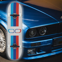 BMW M strepen en nieren fan art, wit