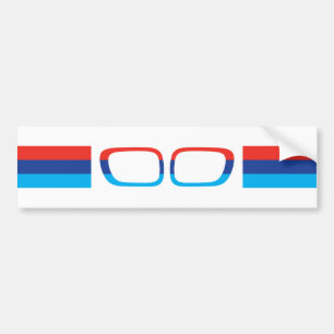BMW M strepen en nieren horizontaal Bumpersticker