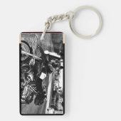 BMW Motor Bike Birthday Sleutelhanger (achterkant)