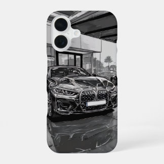 BMW - Schaduw Grille Dominantie iPhone 16 Hoesje