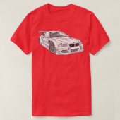 BMW stijl 1 T-shirt (Design voorkant)