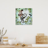 BMX 350.1, Copyright Karen J Williams Poster (Keuken)