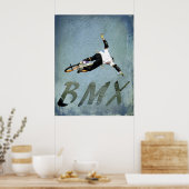 BMX 9, Copyright Karen J Williams Poster (Keuken)