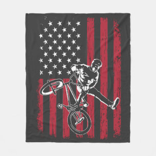 BMX   Amerikaanse vlag BMX Fleece Deken