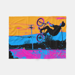 BMX Back-Flip Fleece Deken