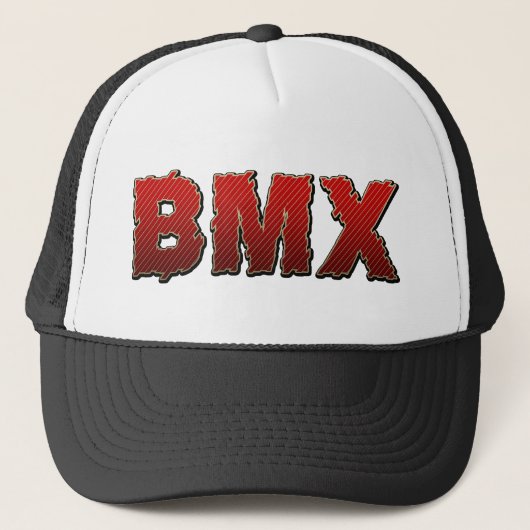 BMX Bicycle Biking Cycling Trucker Pet (Voorkant)