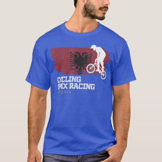 BMX Bike Albanië Flag Biking Racing BMX 29 T-shirt