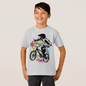 Bmx Bike - Bmx Bicycle T-Shirt - Apparel (Voorkant volledig)