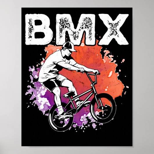 BMX Bike Boys Bicycle Poster (Voorkant)