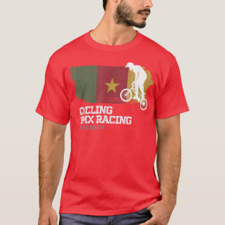 BMX Bike Cameron Flag Biking Cycling BMX 3 T-shirt