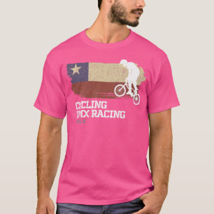 BMX Bike Chili Flag Biking Racing BMX 254 T-shirt