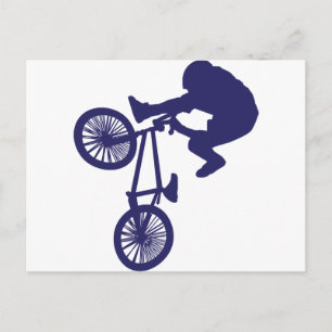 BMX BIKE RIDER BRIEFKAART