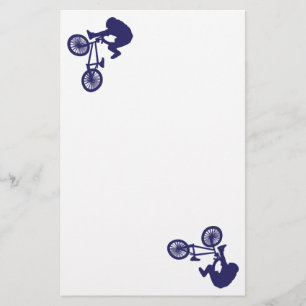 BMX Bike Rider Briefpapier