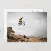BMX Biker Briefkaart (Voorkant / Achterkant)