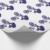 BMX Biker Cadeaupapier (Hoek)