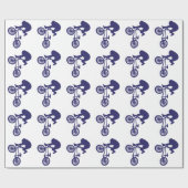 BMX Biker Cadeaupapier (Vlak)