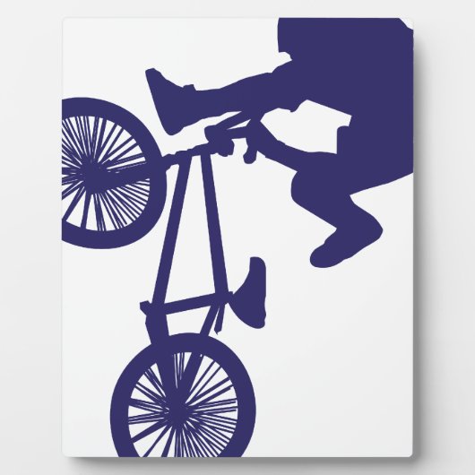 BMX Biker Fotoplaat (Voorkant)