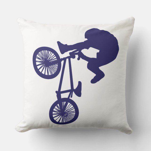 BMX-Biker Kussen (Voorkant)