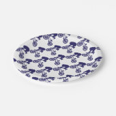 BMX-Biker Papieren Bordje (Gekanteld)